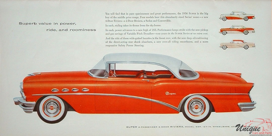 1956 Buick Brochure Page 16